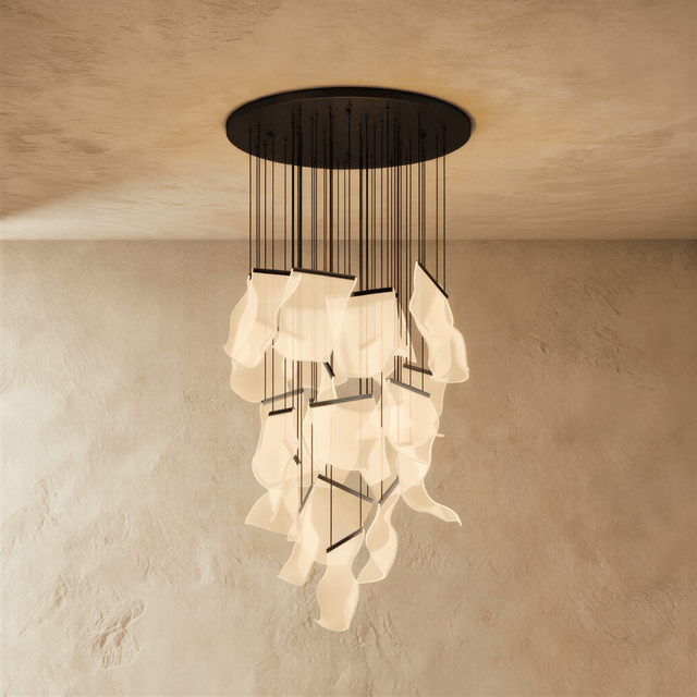 Sheets Chandelier (Round Ceiling Mount) - Residence Supply