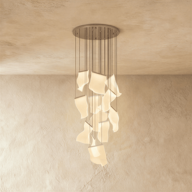 Sheets Chandelier (Round Ceiling Mount) - Residence Supply