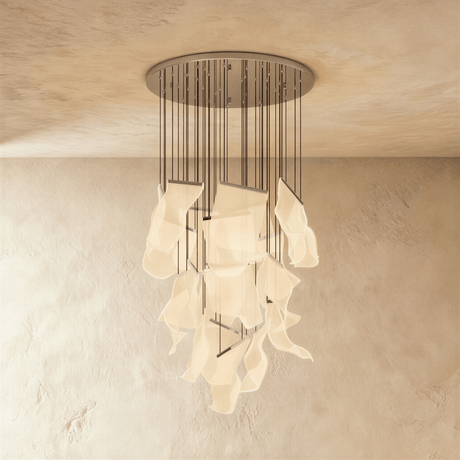 Sheets Chandelier (Round Ceiling Mount) - Residence Supply