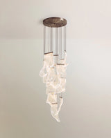 Sheets Chandelier (Round Ceiling Mount) - Residence Supply