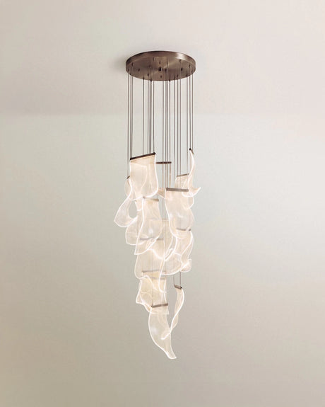 Sheets Chandelier (Round Ceiling Mount) - Residence Supply
