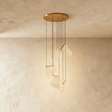 Sheets Chandelier (Round Ceiling Mount) - Residence Supply