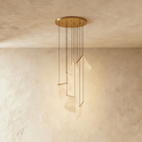 Sheets Chandelier (Round Ceiling Mount) - Residence Supply