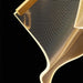 Sheets Chandelier: Singular Gold/Acrylic Sheet (Rectangle Ceiling Mount) - Open Box - Residence Supply