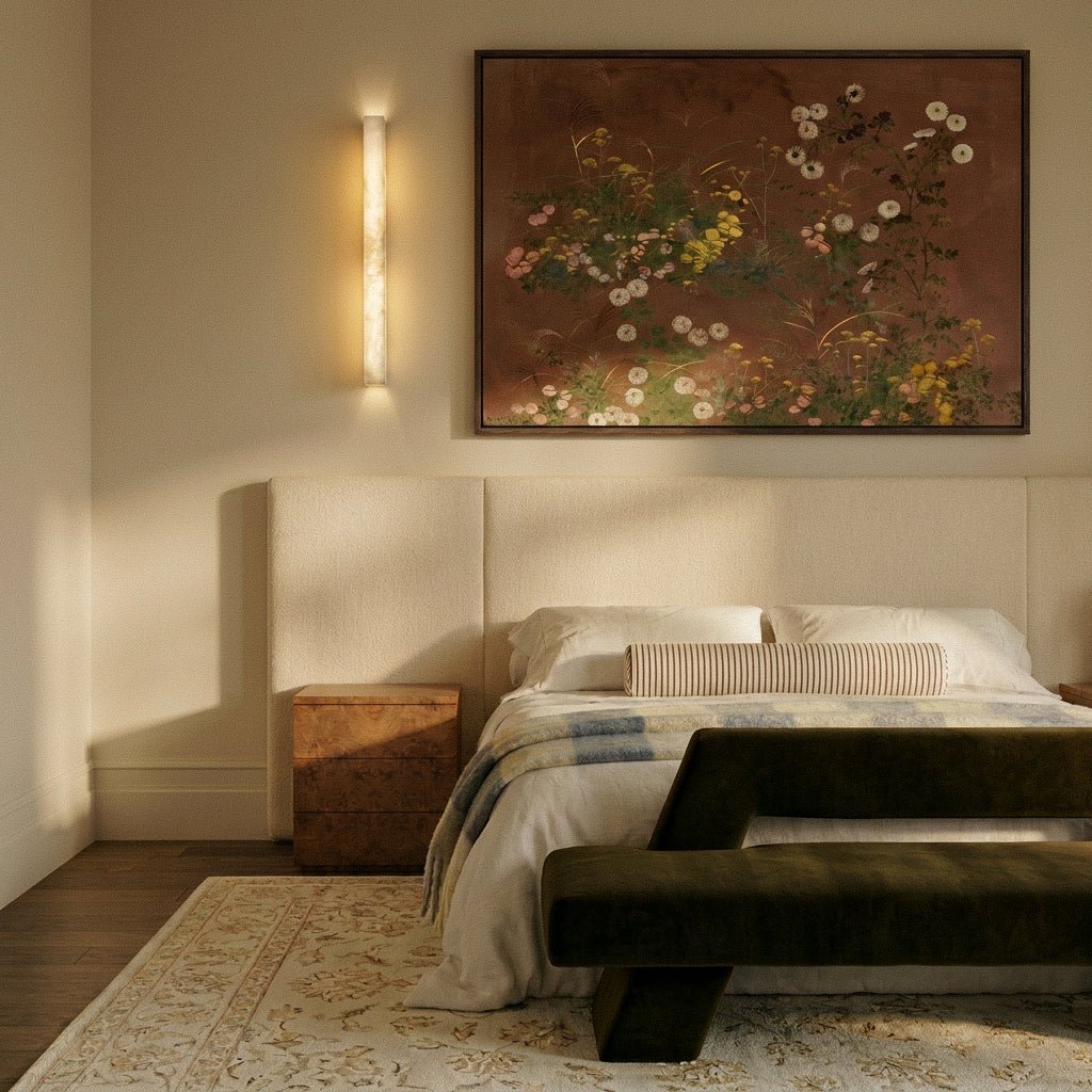 Sheta Alabaster Wall Light - Residence Supply