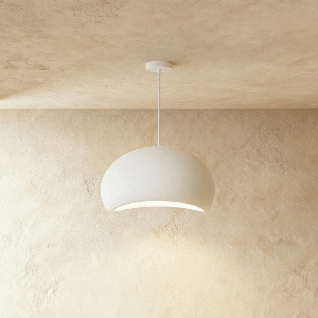 Shibui Pendant Light 2種セット　雲形　ライト　照明 Minimalist Wabi-Sabi Pendant Light – Handmade Polystyrene Design