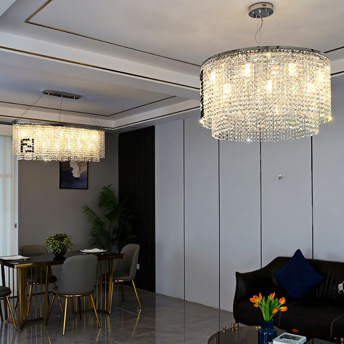 Sibyl Linear Chandelier - Living Room Lighting