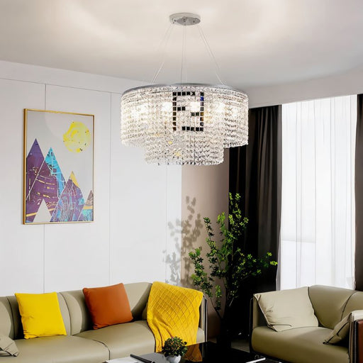 Sibyl Round Chandelier - Living Room Lights