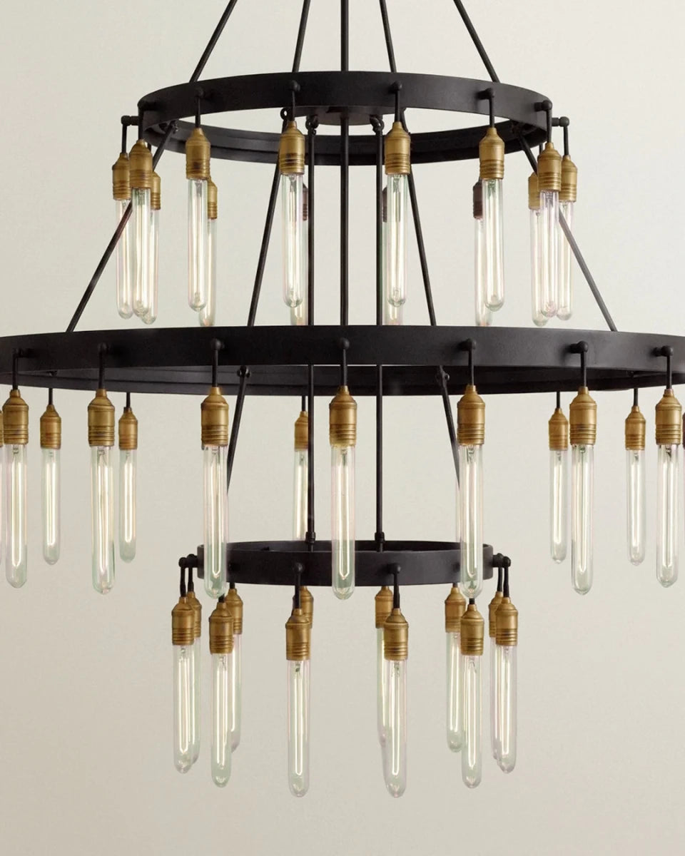 Sidero 3-Tier Round Chandelier - Residence Supply