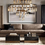 Sidero 3-Tier Round Chandelier