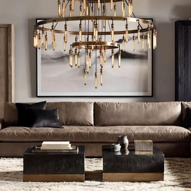 Sidero 3-Tier Round Chandelier