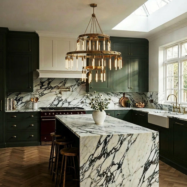 Sidero 3 - Tier Round Chandelier - Residence Supply