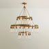 Sidero 3-Tier Round Chandelier - Residence Supply