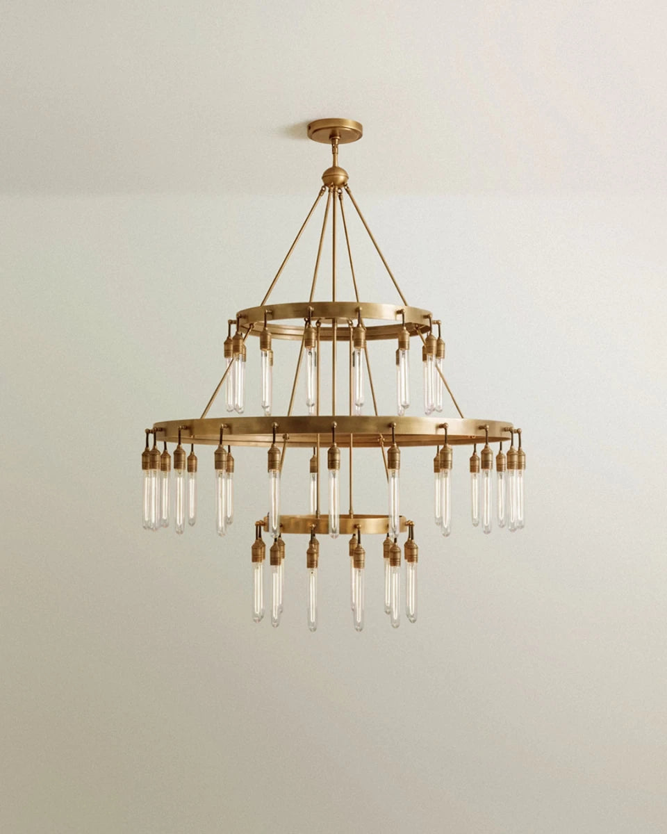 Sidero 3-Tier Round Chandelier - Residence Supply