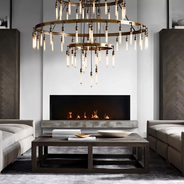 Sidero 3-Tier Round Chandelier