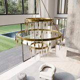 Sidero 3 - Tier Round Chandelier - Residence Supply