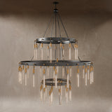 Sidero 3 - Tier Round Chandelier - Residence Supply