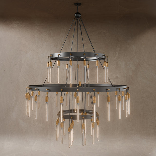 Sidero 3 - Tier Round Chandelier - Residence Supply