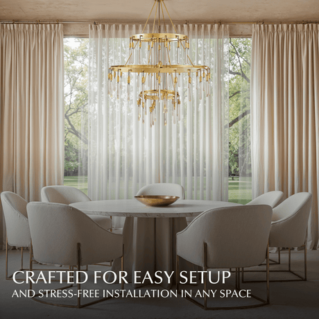 Sidero 3 - Tier Round Chandelier - Residence Supply
