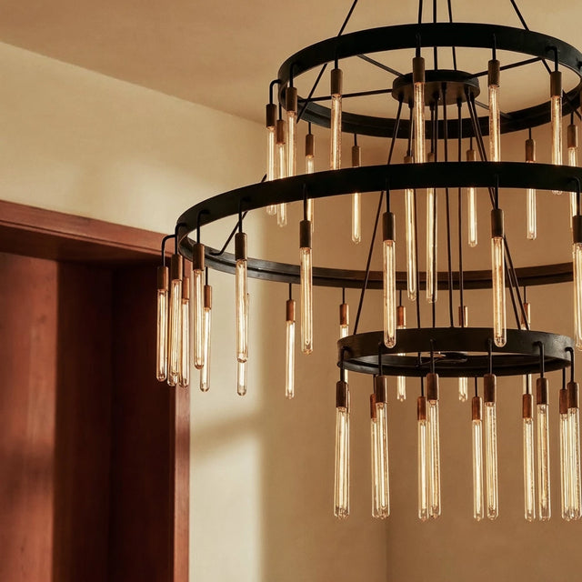 Sidero 3 - Tier Round Chandelier - Residence Supply