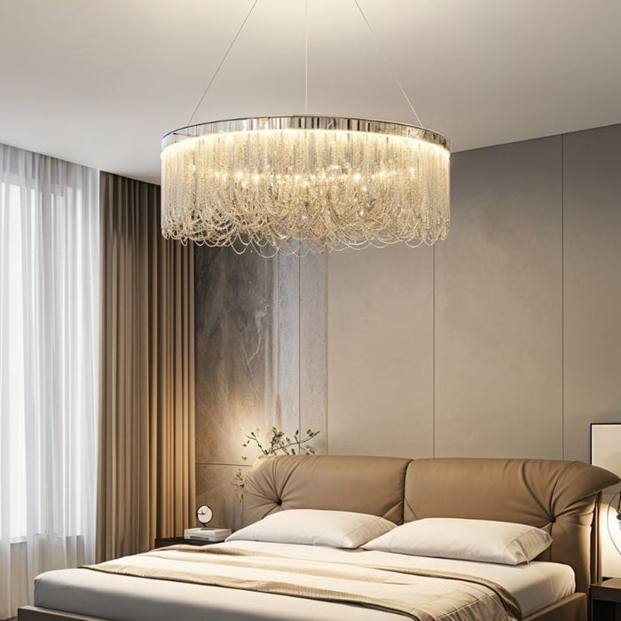 Sijaj Chandelier for Bedroom Lighting