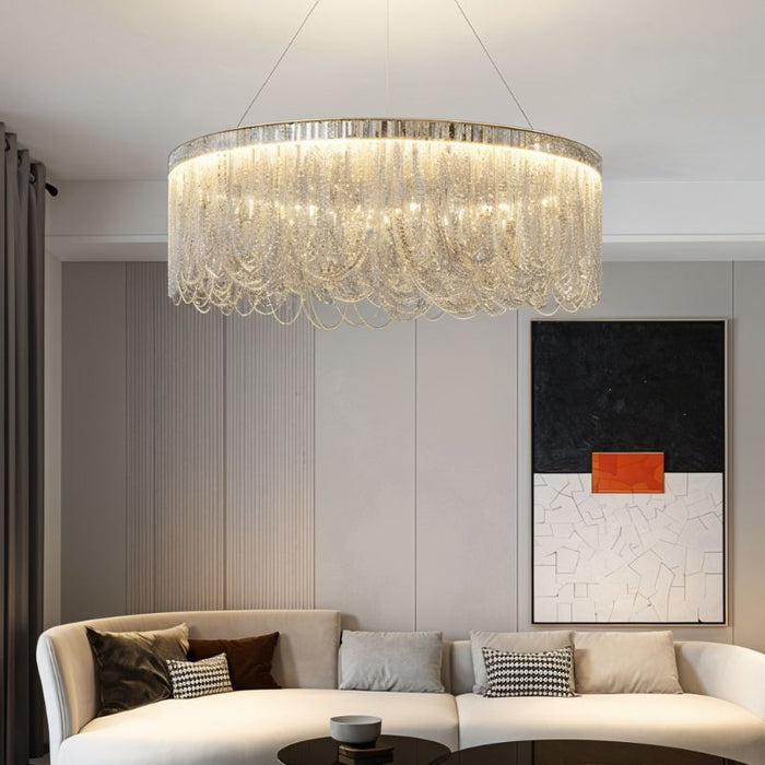 Sijaj Chandelier for Living Room Lighting