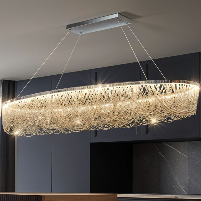 Sijaj Modern Chandelier - Contemporary Lighting Fixture