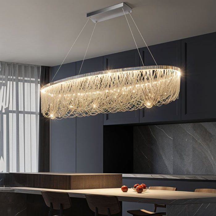 Sijaj Chandelier for Dining Room Lighting