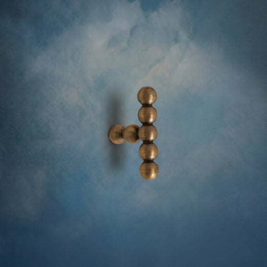 Perla Beaded Knob & Pull Bar