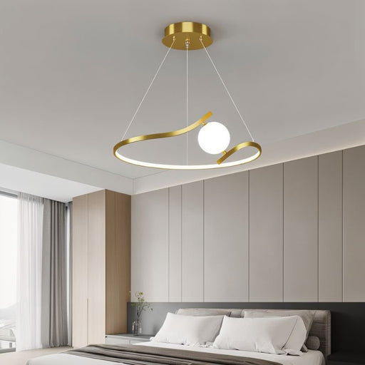 Sole Chandelier - Bedroom Lighting Fixture