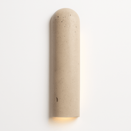 Solon Travertine Wall Lamp - Residence Supply