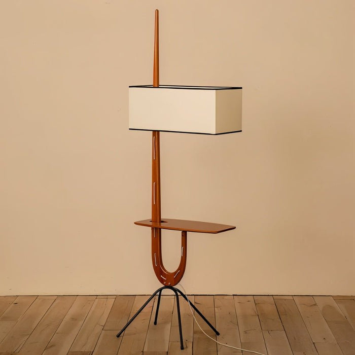 Solvaana Floor Lamp With Side Table - Residence Supply