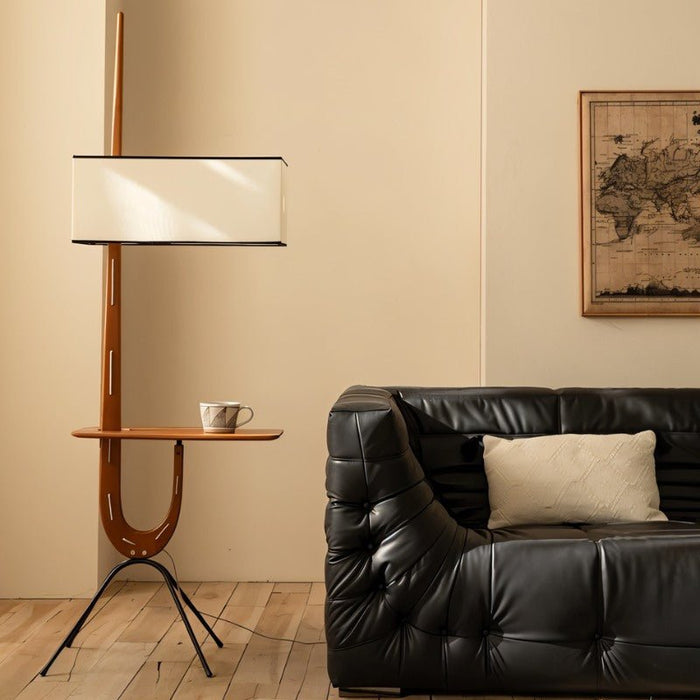 Solvaana Floor Lamp With Side Table - Residence Supply