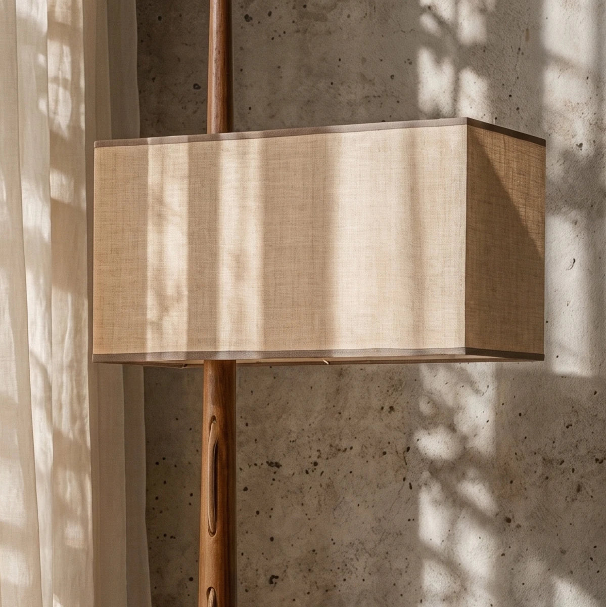 Solvaana Floor Lamp With Side Table - Residence Supply