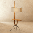 Solvaana Floor Lamp With Side Table - Residence Supply