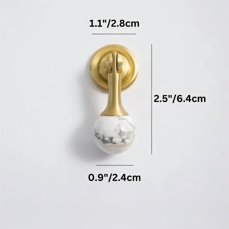 Spar Crystal Knob