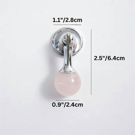 Spar Crystal Knob