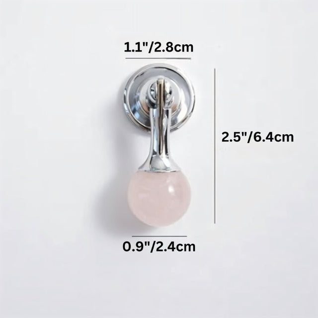 Spar Crystal Knob