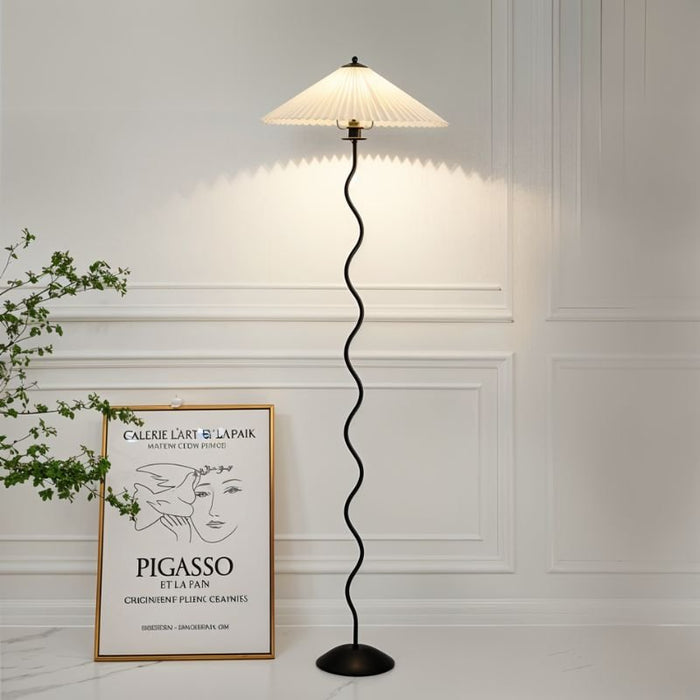 Squiggle Floor Lamp - Living Room Light Fixture