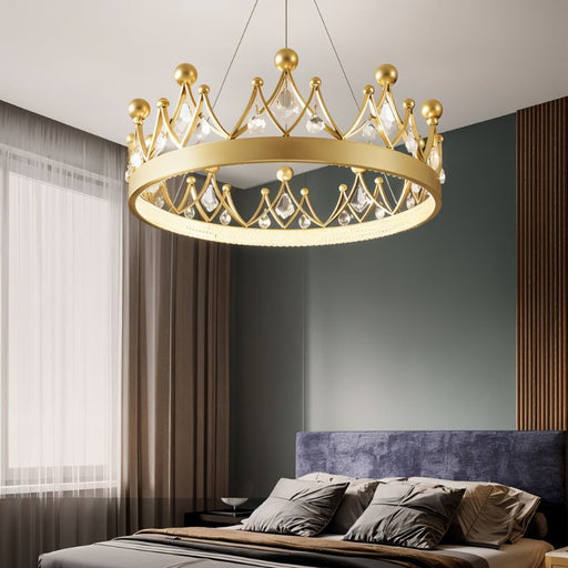 Stemma Crystal Chandelier for Bedroom Lighting - Residence Supply