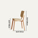Stilos Dining Chair Size Chart