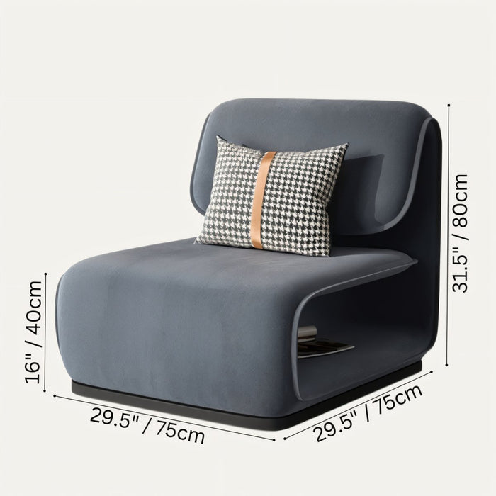 Stolica Accent Chair Size
