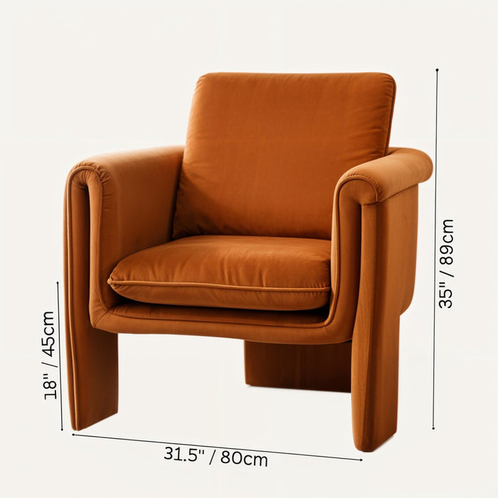 Stoll Accent Chair Size Chart