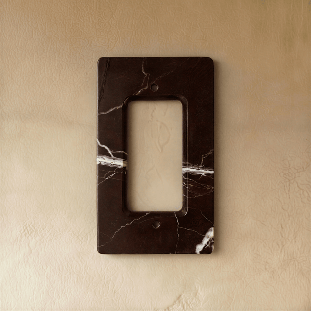 Marble Plate - 1 Gang - Residence Supply