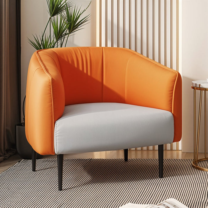 Subi Art Deco Inspired Accent Chair: Boasting bold geometric patterns and elegant curves, this accent chair captures the glamour and sophistication of Art Deco design, making it a statement piece in any room.