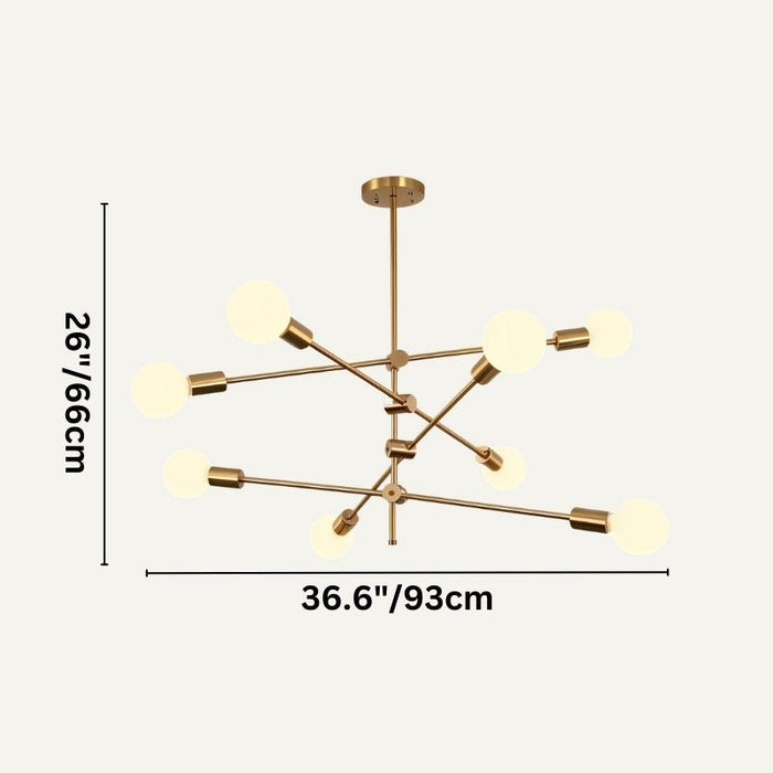 Sunburst Chandelier - Residence Supply