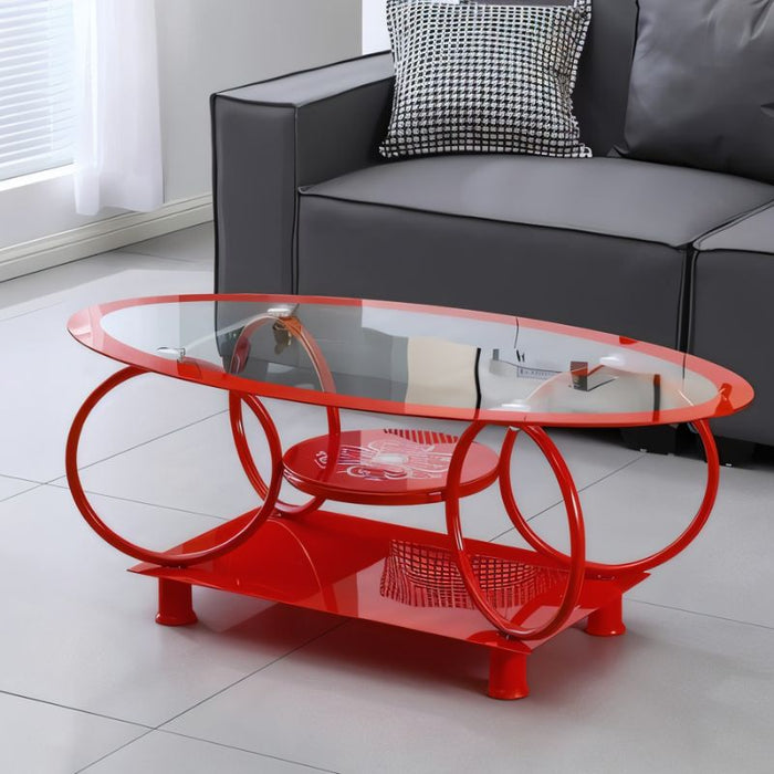 Add a statement piece to your home with the Svach Coffee Table, boasting clean lines and a luxurious finish.