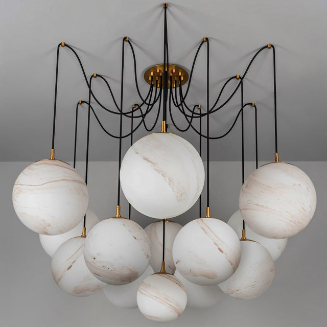 Svara Alabaster Chandelier