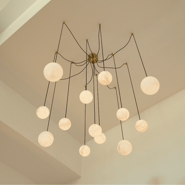 Svara Alabaster Chandelier - Residence Supply