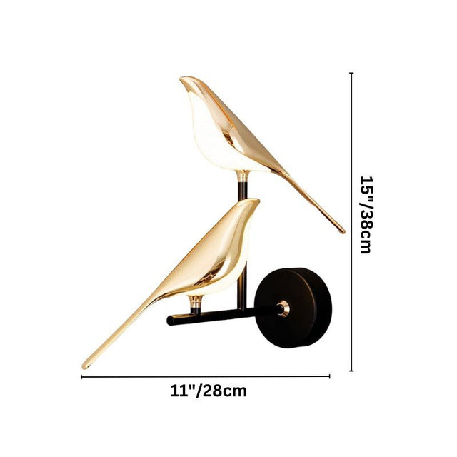 Lámpara de pared de golondrina